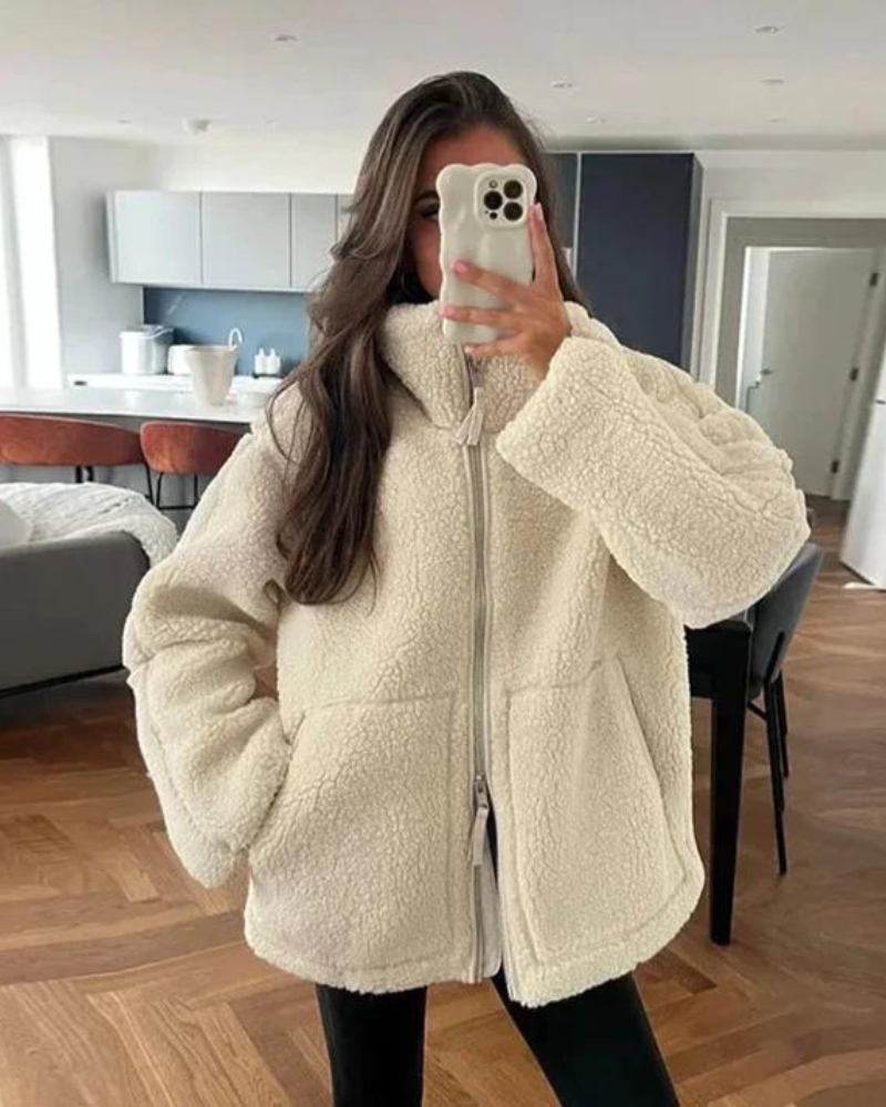 Mariah- WARM TEDDY JACKET