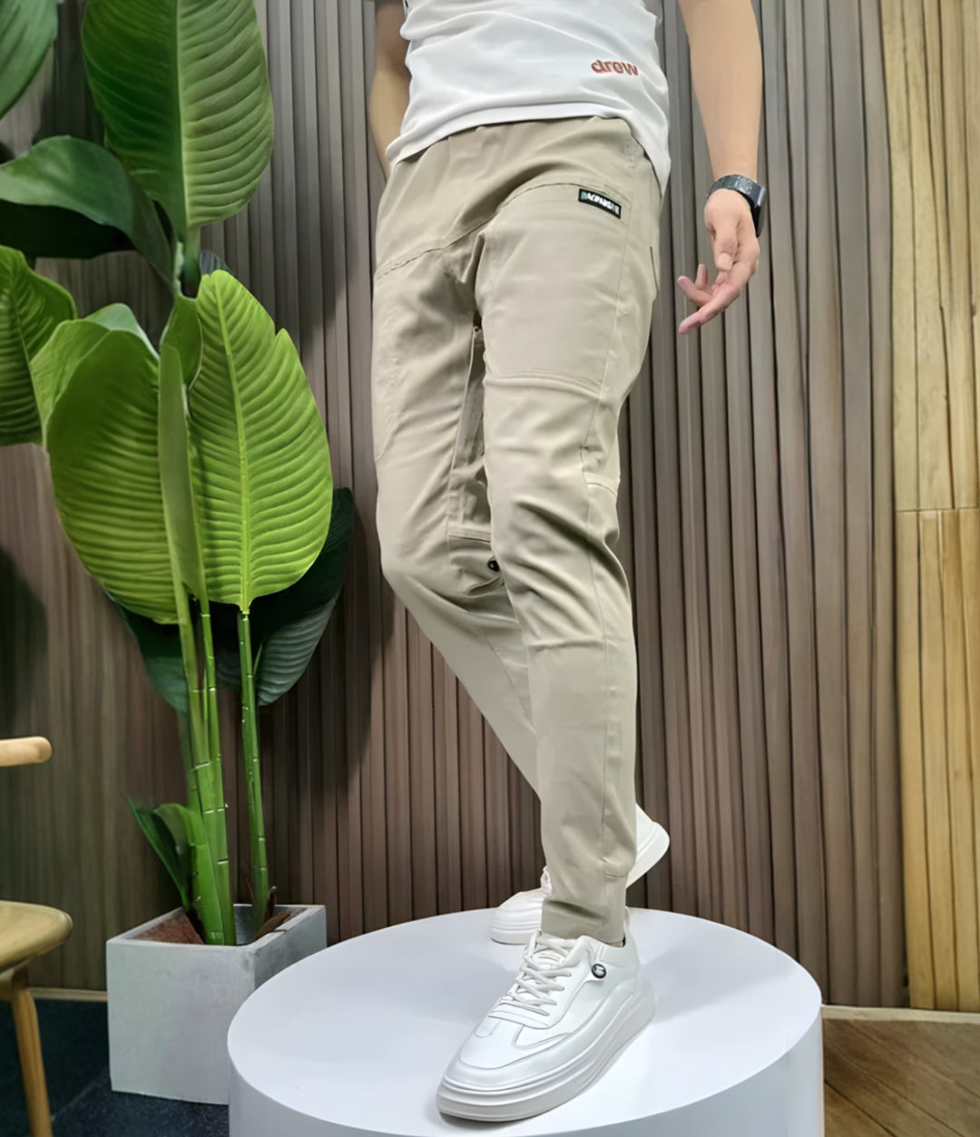 Samuel - Stretchy Cargo Pants 1+1 Free