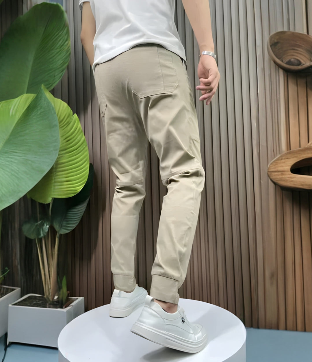 Samuel - Stretchy Cargo Pants 1+1 Free