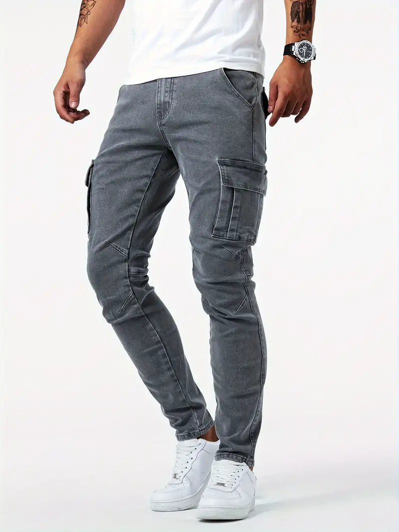 Diablo - Stretchy Cargo Trousers