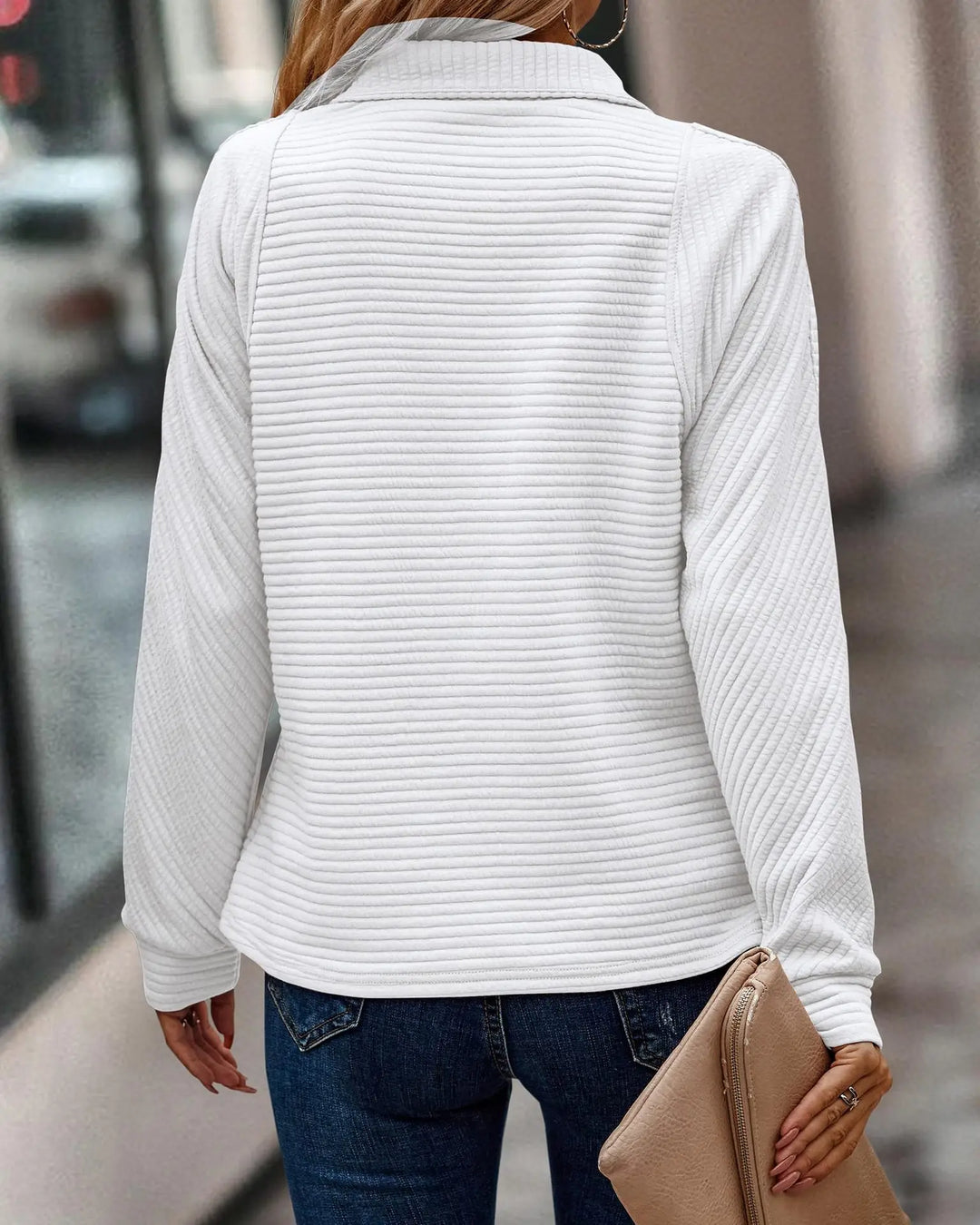 Isabella - Half Zip Sweater