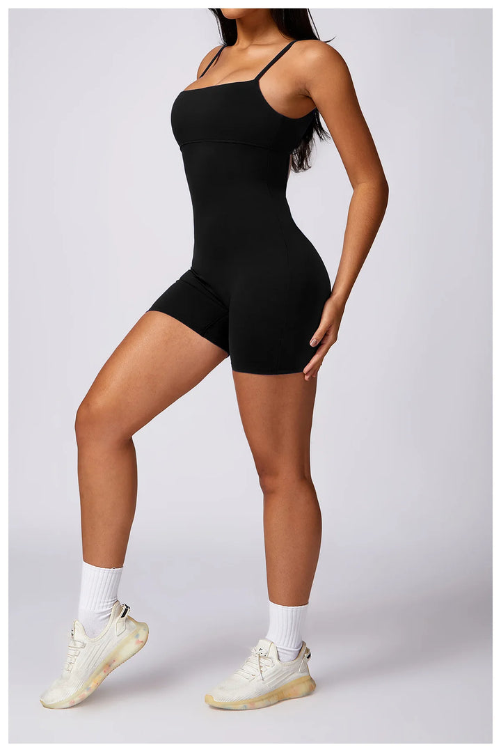 Sydney - V-Back Scrunch Romper