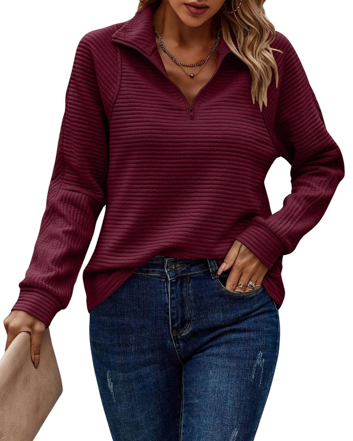 Isabella - Half Zip Sweater