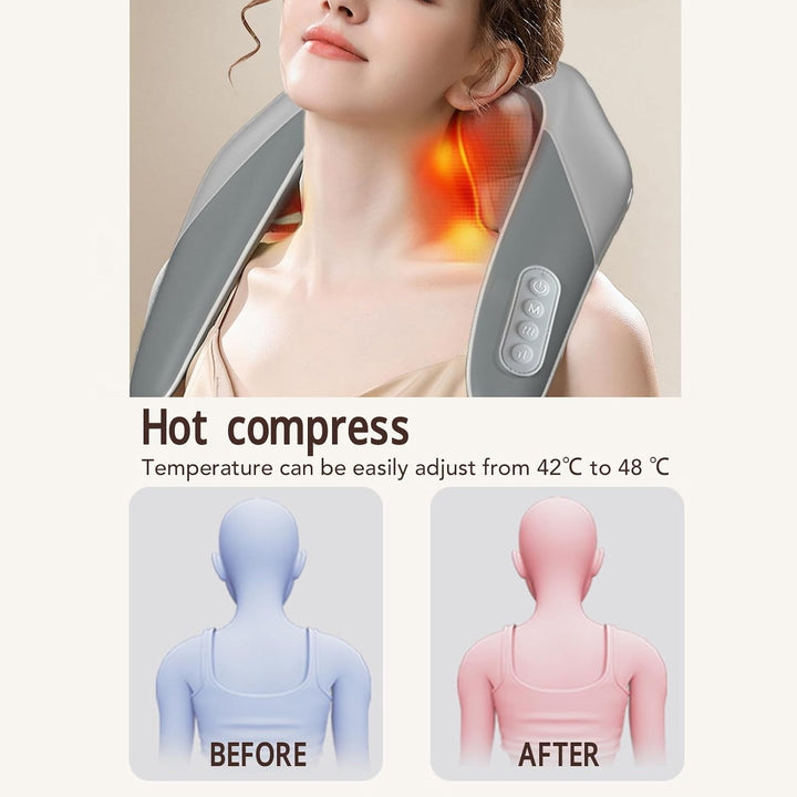 Neck & Shoulder Massager For Pain Relief