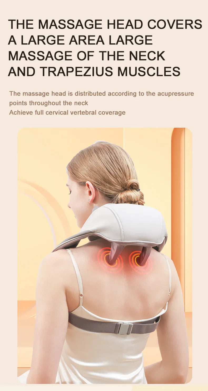 Neck & Shoulder Massager For Pain Relief