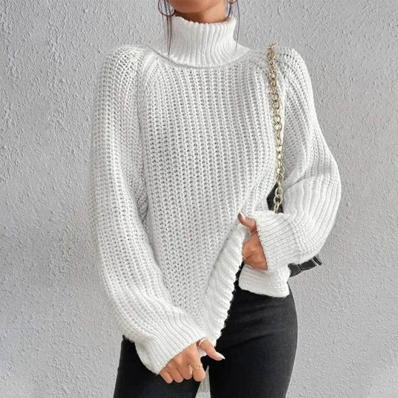 Miley - Knitted Turtleneck Sweater