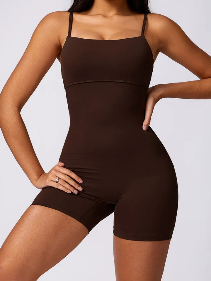 Sydney - V-Back Scrunch Romper