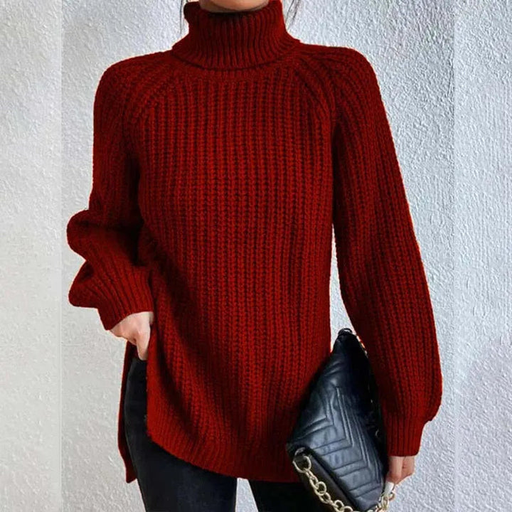 Miley - Knitted Turtleneck Sweater