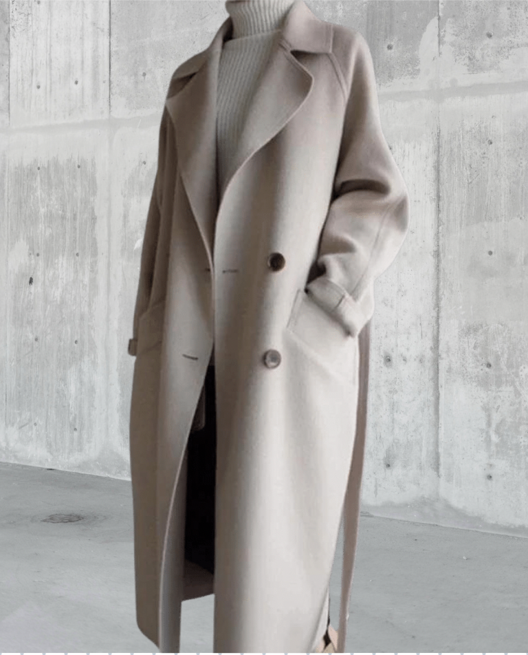 Christine - Longline Wool Coat