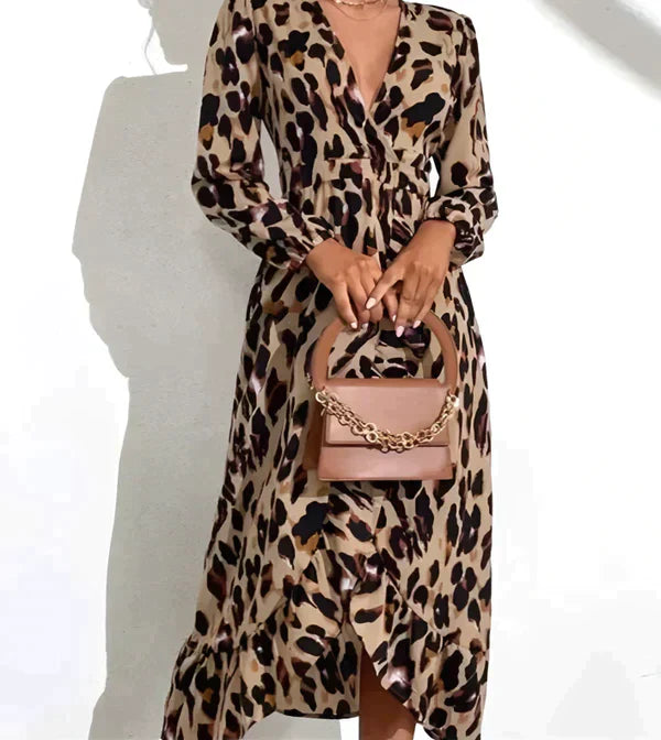 Lianne - Leopard Dress