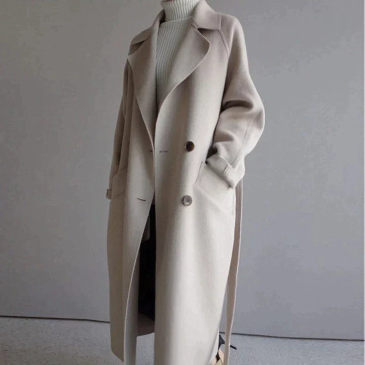 Christine - Longline Wool Coat