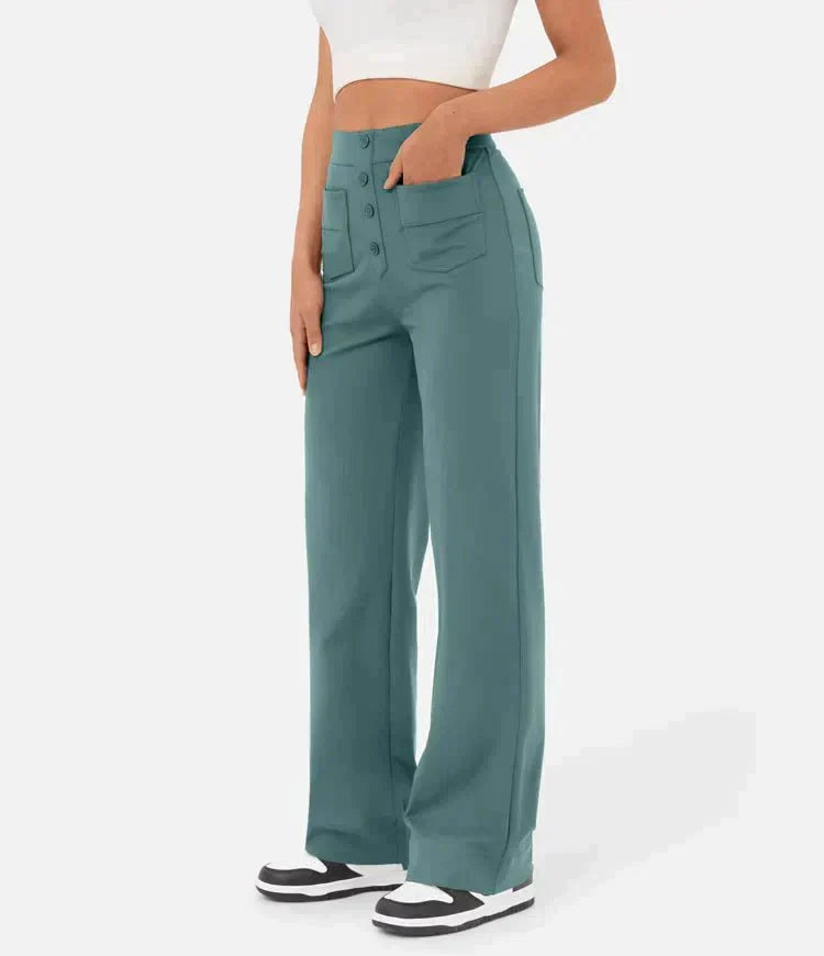 Sophie - High-Waisted Pants 1+1 Free