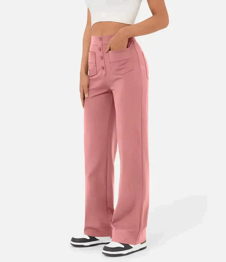 Sophie - High-Waisted Pants 1+1 Free