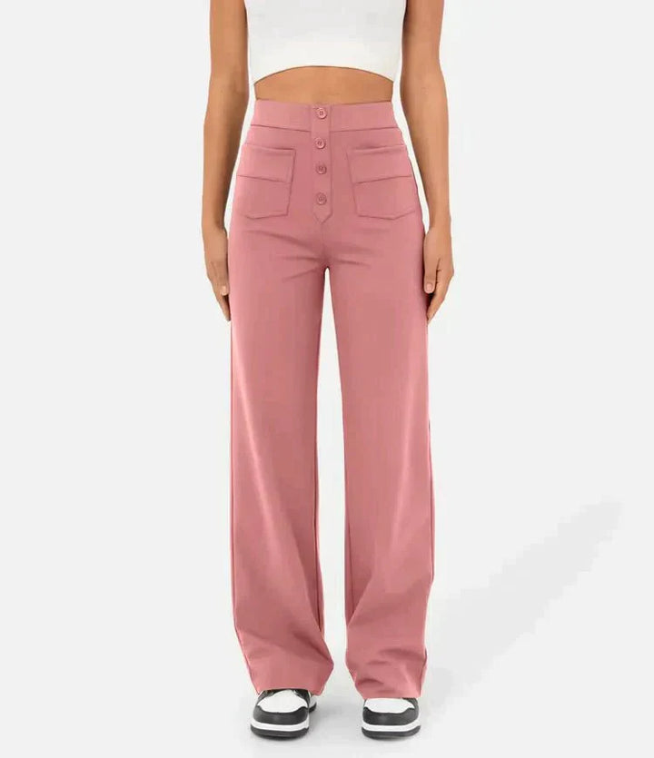 Sophie - High-Waisted Pants 1+1 Free