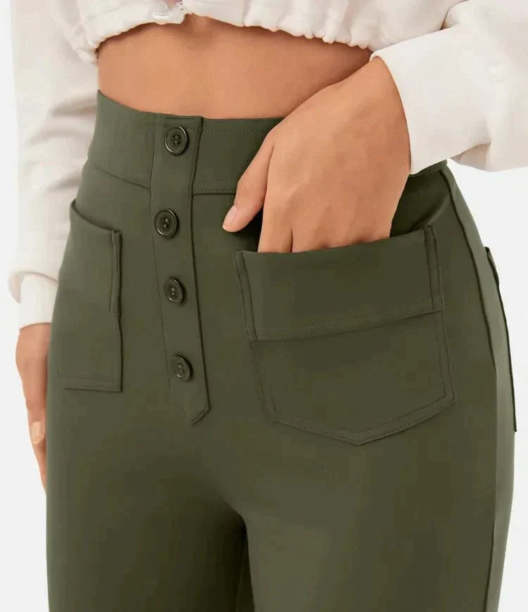 Sophie - High-Waisted Pants 1+1 Free