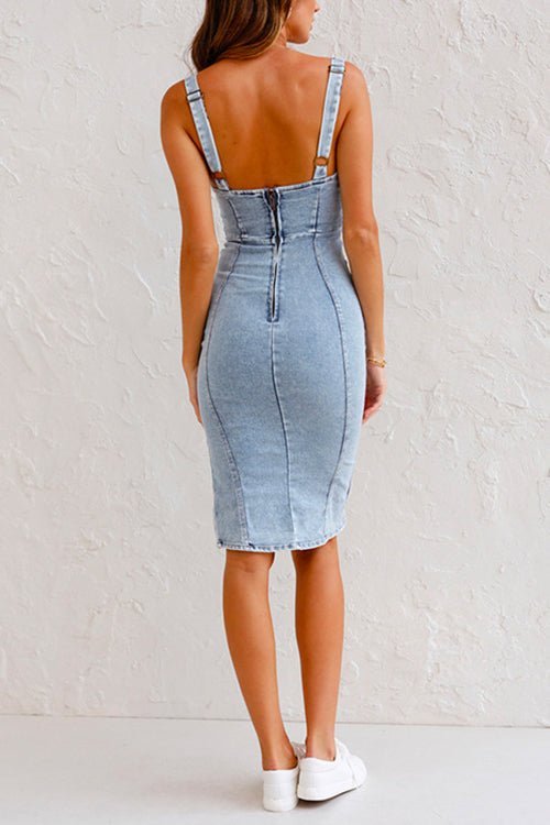 Samantha - Denim Dress