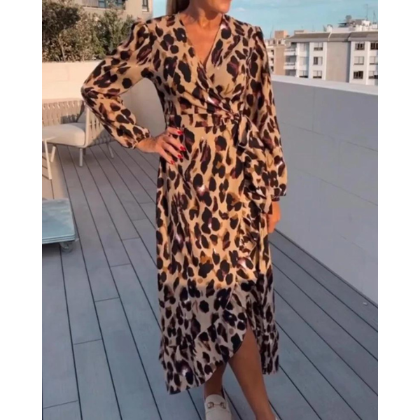 Lianne - Leopard Dress