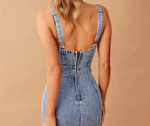 Samantha - Denim Dress